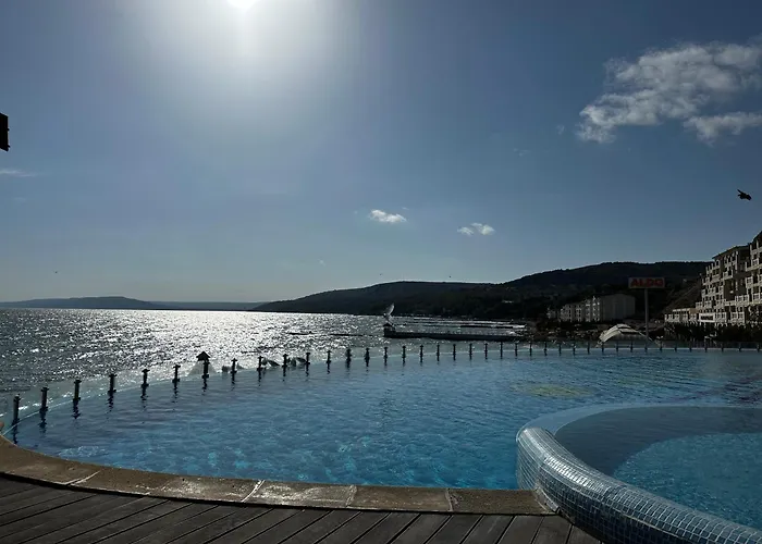 公寓 Perfect Sea And Pool View Marina 巴尔奇克